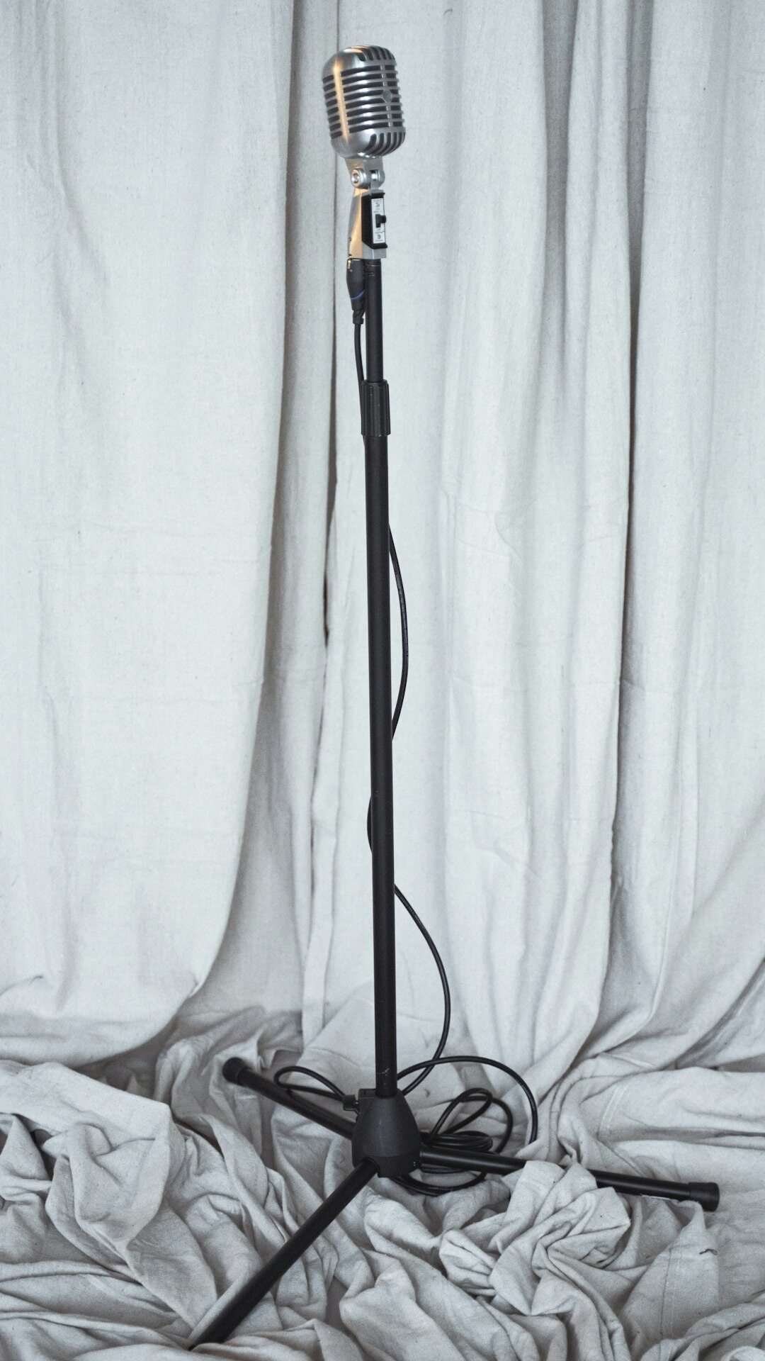 vintage radio microphone