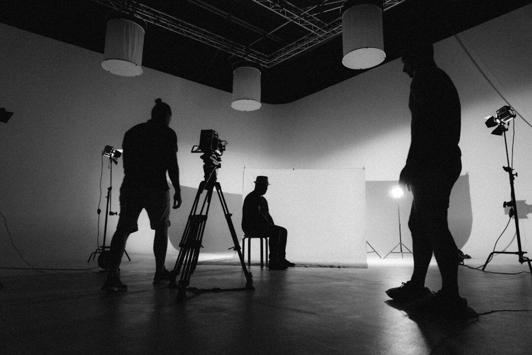 black and white tv commercial
